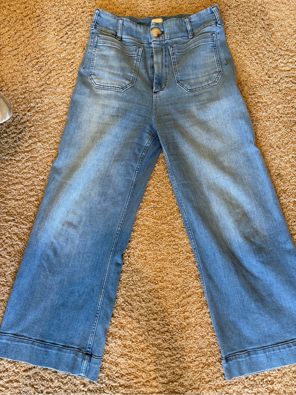 MaWide Leg Women’s Jeans in Light Blue